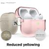 imageelago Compatible with AirPods Pro 2nd Generation Case Clear  Designed for AirPods Pro 2 Protective Cover with Keychain Transparent Wireless Charging Reduced Yellowing TransparentLovely Pink