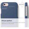 imageiPhone 6S Case elago Slim FitSoft Feel Black  LightMinimalisticTrue Fit  for iPhone 66SJean Indigo  Jean Indigo