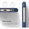 imageiPhone 6S Case elago Slim FitSoft Feel Black  LightMinimalisticTrue Fit  for iPhone 66SJean Indigo  Jean Indigo
