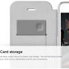 imageelago Leather FlipWhite  Card SlotScreen ProtectionPremium Hybrid Construction  for iPhone 66S Plus