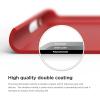 imageelago Slim FitSoft Feel Extreme Red  LightMinimalisticTrue Fit  for iPhone 66S Plus