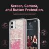 imageelago Blackpink Sand Case Compatible with iPhone 11  Official Merchandise Ivory Nightglow Blue  Hot Pink