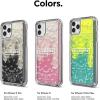 imageelago Blackpink Sand Case Compatible with iPhone 11  Official Merchandise Ivory Nightglow Blue  Hot Pink