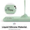 imageelago Liquid Silicone Case Compatible with iPhone 11 Pro Case 58 inches Silicone Mobile Phone Case AllRound Protection 3Layer Protective Case Jean IndigoPastel Green