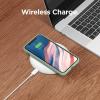 imageelago Liquid Silicone Case Compatible with iPhone 11 Pro Case 58 inches Silicone Mobile Phone Case AllRound Protection 3Layer Protective Case Jean IndigoPastel Green