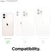 imageelago Hybrid Clear Case Designed for iPhone 12 Mini Case 54quot Reduced Yellowing Durable PC Back Flexible Bumper Shockproof Case Cover TransparentLavender