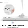 imageelago Magnetic Silicone Case Compatible with iPhone 12 Mini 54 Inch  Premium Liquid Silicone Builtin Magnets Compatible with All MagSafe Accessories BlackWhite