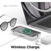 imageelago Magnetic Silicone Case Compatible with iPhone 12 Mini 54 Inch  Premium Liquid Silicone Builtin Magnets Compatible with All MagSafe Accessories BlackWhite