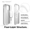imageelago Magnetic Silicone Case Compatible with iPhone 12 Mini 54 Inch  Premium Liquid Silicone Builtin Magnets Compatible with All MagSafe Accessories BlackWhite