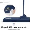 imageelago Magnetic Silicone Case Compatible with iPhone 12 Mini 54 Inch  Premium Liquid Silicone Builtin Magnets Compatible with All MagSafe Accessories Jean IndigoJean Indigo