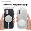 imageelago Magnetic Silicone Case Compatible with iPhone 12 Mini 54 Inch  Premium Liquid Silicone Builtin Magnets Compatible with All MagSafe Accessories Jean IndigoBlack