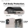 imageelago Protective Cushion Case Compatible with iPhone 12 Mini 2020 Stone  Shock Absorbing Design Wireless Charging Supported Durable TPU Material US Patent Registered
