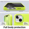 imageelago Liquid Silicone Case Compatible with iPhone 13 61 inchPremium Silicone Full Body Protection  3 Layer Shockproof Phone Case Microfiber LiningJanue Fluo