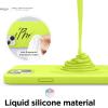 imageelago Liquid Silicone Case Compatible with iPhone 13 61 inchPremium Silicone Full Body Protection  3 Layer Shockproof Phone Case Microfiber LiningJanue Fluo