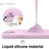 imageelago Liquid Silicone Case Compatible with iPhone 13 61 inchPremium Silicone Full Body Protection  3 Layer Shockproof Phone Case Microfiber LiningLight Lilac