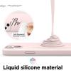 imageelago Liquid Silicone Case Compatible with iPhone 13 61 inchPremium Silicone Full Body Protection  3 Layer Shockproof Phone Case Microfiber LiningPink