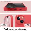 imageelago Liquid Silicone Case Compatible with iPhone 13 61 inchPremium Silicone Full Body Protection  3 Layer Shockproof Phone Case Microfiber LiningRed