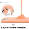 imageelago Liquid Silicone Case Compatible with iPhone 13 61 inchPremium Silicone Full Body Protection  3 Layer Shockproof Phone Case Microfiber LiningSalmon
