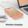 imageelago Liquid Silicone Case Compatible with iPhone 13 61 inchPremium Silicone Full Body Protection  3 Layer Shockproof Phone Case Microfiber LiningSalmon