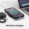 imageelago Liquid Silicone Case Compatible with iPhone 13 61 inchPremium Silicone Full Body Protection  3 Layer Shockproof Phone Case Microfiber Liningdark violet