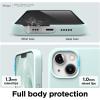 imageelago Liquid Silicone Case Compatible with iPhone 13 61 inchPremium Silicone Full Body Protection  3 Layer Shockproof Phone Case Microfiber Liningmint green