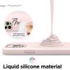 imageelago Liquid Silicone Case Compatible with iPhone 13 Pro Max 67 inches Premium Silicone Case Full Protection Case  Shockproof Cover with 3 Structure WhitePink