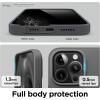 imageelago Liquid Silicone Case Compatible with iPhone 13 Pro Max 67 inches Premium Silicone Case Full Protection Case  Shockproof Cover with 3 Structure WhiteEdark grey