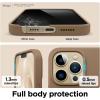 imageelago Liquid Silicone Case Compatible with iPhone 13 Pro Max 67 inches Premium Silicone Case Full Protection Case  Shockproof Cover with 3 Structure WhiteBrown