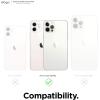 imageelago Magnetic Silicone Case Lovely Pink for iPhone 1212 Pro Builtin Magnets Compatible with MagSafe Accessories CasePink