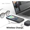imageelago Protective Armor Case Compatible with iPhone 12 and Compatible with iPhone 12 Pro 61 Inch Graphite Grey  Shock Absorbing Design Durable TPU Wireless Charging Supported