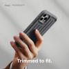 imageelago Protective Armor Case Compatible with iPhone 12 and Compatible with iPhone 12 Pro 61 Inch Graphite Grey  Shock Absorbing Design Durable TPU Wireless Charging Supported