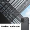 imageelago Protective Cushion Case Compatible with iPhone 12 and Compatible with iPhone 12 Pro 2020 Graphite Grey  Shock Absorbing Design Supports Magsafe