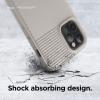 imageelago Protective Cushion Case Compatible with iPhone 12 and Compatible with iPhone 12 Pro 2020 Stone  Shock Absorbing Design Supports Magsafe