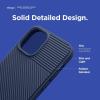 imageelago Protective Cushion Case Compatible with iPhone 12 and Compatible with iPhone 12 Pro 61 Inch 2020 Navy Blue  Shock Absorbing Design Wireless Charging Supported