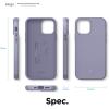 imageelago Protective Cushion Case Compatible with iPhone 12 and Compatible with iPhone 12 Pro 61 Inch 2020 Purple Grey  Shock Absorbing Design Wireless Charging Supported