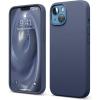 imageelago Liquid Silicone Case Compatible with iPhone 13 61 inchPremium Silicone Full Body Protection  3 Layer Shockproof Phone Case Microfiber LiningIndigo Jeans