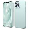 imageelago Liquid Silicone Case Compatible with iPhone 13 Pro Max 67 inches Premium Silicone Case Full Protection Case  Shockproof Cover with 3 Structure Whitemint green