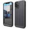 imageelago Protective Armor Case Compatible with iPhone 12 and Compatible with iPhone 12 Pro 61 Inch Graphite Grey  Shock Absorbing Design Durable TPU Wireless Charging Supported