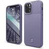 imageelago Protective Cushion Case Compatible with iPhone 12 and Compatible with iPhone 12 Pro 61 Inch 2020 Purple Grey  Shock Absorbing Design Wireless Charging Supported