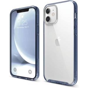 imageelago Hybrid Clear Case Designed for iPhone 12 Case ampamp Designed for iPhone 12 Pro Case 61quot Reduced Yellowing Durable PC Back Flexible Bumper Shockproof Cover Case Mint GreenBlue