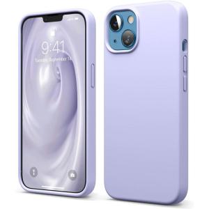 imageelago Liquid Silicone Case Compatible with iPhone 13 61 inchPremium Silicone Full Body Protection  3 Layer Shockproof Phone Case Microfiber LiningPurple