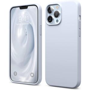 imageelago Liquid Silicone Case Compatible with iPhone 13 Pro Max 67 inches Premium Silicone Case Full Protection Case  Shockproof Cover with 3 Structure WhiteBright blue