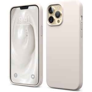 imageelago Liquid Silicone Case Compatible with iPhone 13 Pro Max 67 inches Premium Silicone Case Full Protection Case  Shockproof Cover with 3 Structure WhiteStone