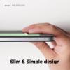 imageelago Pencil Holder Compatible with Apple Pencil Pro Apple Pencil 1st ampamp 2nd Generation and Apple Pencil USBC Strong Adhesive Sleeve PU Leather and Soft Lycra Material Sand PinkPastel Green