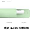 imageelago Pencil Holder Compatible with Apple Pencil Pro Apple Pencil 1st ampamp 2nd Generation and Apple Pencil USBC Strong Adhesive Sleeve PU Leather and Soft Lycra Material Sand PinkPastel Green