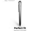 imageelago Pencil Clip Case Compatible with Apple Pencil 2nd Generation 3 Tips Nib Covers Included Compatible with Magnetic Charging and Double TapBlackBlack