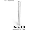 imageelago Pencil Clip Case Compatible with Apple Pencil 2nd Generation 3 Tips Nib Covers Included Compatible with Magnetic Charging and Double TapBlackWhite