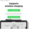 imageelago Pencil Clip Case Compatible with Apple Pencil 2nd Generation 3 Tips Nib Covers Included Compatible with Magnetic Charging and Double TapBlackWhite