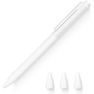 imageelago Pencil Clip Case Compatible with Apple Pencil 2nd Generation 3 Tips Nib Covers Included Compatible with Magnetic Charging and Double TapBlackWhite