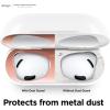 imageelago Dust Guard Compatible with AirPods 3 Case DustProof Sticker Compatible with AirPods 3rd Generation Case 2021 Protection from Iron ampamp Metal Shavings Clean Your AirPods 2 Sets Rose GoldRose Gold